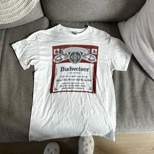 Junk food Budweiser t shirt